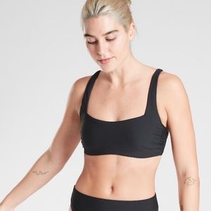 Athleta Bra Cup Square Neck Bikini Top 36 D/DD